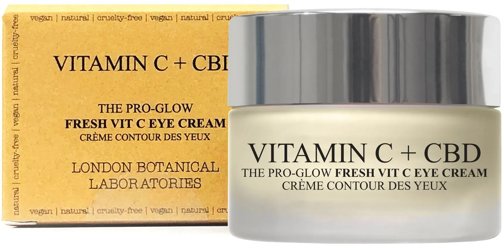 London botanical loboratories Vitamin C + CBD Augentropfen 15 ml Unisex