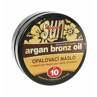 Vivaco Sun Argan Bronz Oil Suntan Butter SPF10 Sonnenbutter mit Arganöl für schnelle Bräune 200 ml