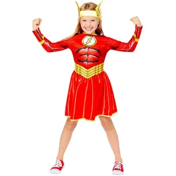 The Flash Girl Mädchenkostüm recycelt - Kinder-2-3-Jahre