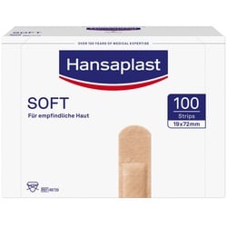 Hansaplast Soft Strips 19x72 mm 100 St