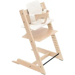 Stokke® TRIPP TRAPP® Bundle Treppenhochstuhl inkl. Babyset und Kissen, natur