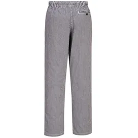 PORTWEST Kochhose Bromley, 100% Baumwolle Schwarz XL,