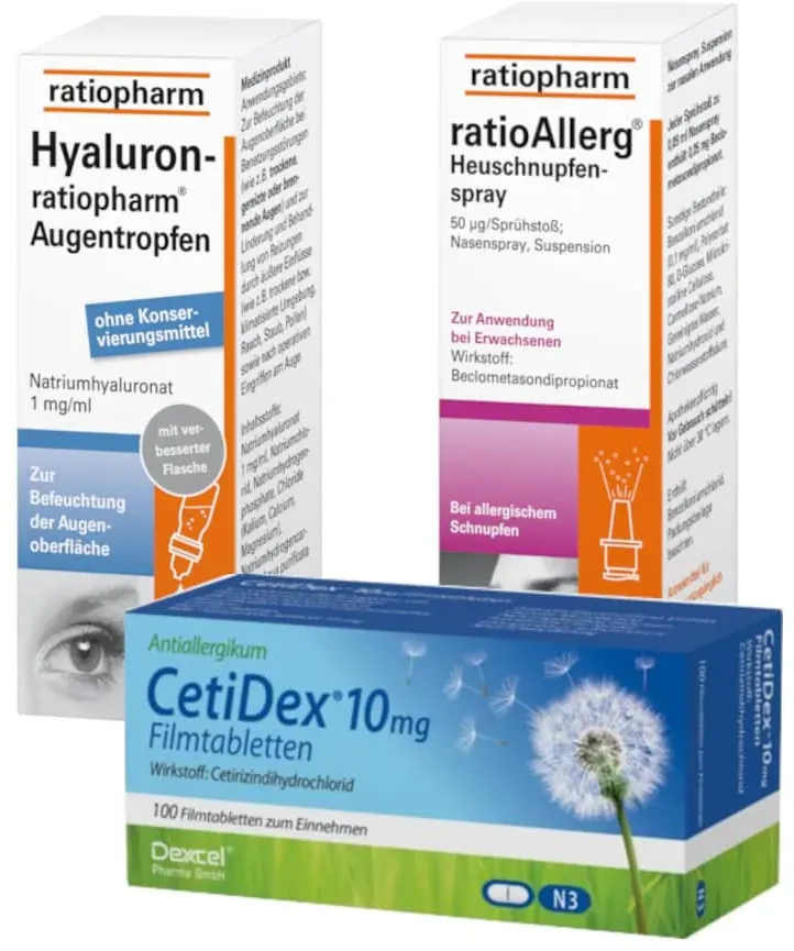 Heuschnupfen-Set bei extremen Beschwerden 1 Sparset