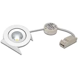 Hera Einbaustrahler 1x LED 30Gr xw ws