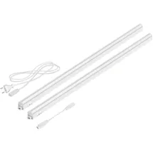 PARLAT LED Unterbau-Leuchten Rigel, je 87,3cm, je 1002lm, warm-weiß, 2er Set
