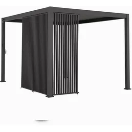 BEST Freizeitmöbel Seitenwand Vertical 93 cm anthrazit