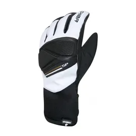 Chiba Snow Pro 2.0 - wasserdichte Winter-Radhandschuhe, 7, weiß/sz