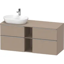 Duravit D-Neo Konsolenwaschtischunterbau wandhängend Leinen Matt 1400x550x664 mm - DE4970L70750000 DE4970L70750000