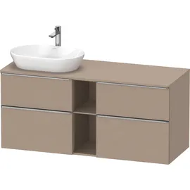 Duravit D-Neo Konsolenwaschtischunterbau wandhängend Leinen Matt 1400x550x664 mm - DE4970L70750000 DE4970L70750000