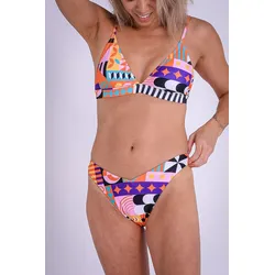 Endless Summer Bikinihose mit V-Ausschnitt bunt|mango|rosa DE 36 / FR 38