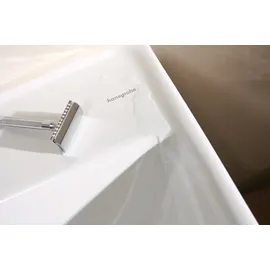 Hansgrohe Xanuia Q Handwaschbecken, 1 Hahnloch, mit Überlauf, weiß,