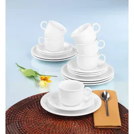 SELTMANN WEIDEN Compact Kaffeeservice 18-tlg. weiß