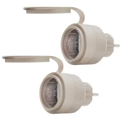 SHELLY WLAN-Steckdose Plug S Gen3, Outdoor, Matter, 2 Stück