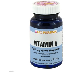 Vitamin A 800 μg GPH Kapseln 60 St