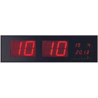 Perel Wanduhr mit led-display (WC208)