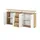Möbel Kraft Sideboard 178 x 90 x 40 cm Weiß / Mehrfarbig