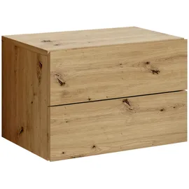 Stella Trading Nachtschrank Cabo 42 x 30 x 28 cm Braun