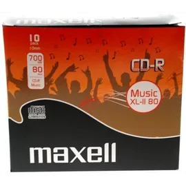 Maxell 10 Maxell Audio CD-R 80 Mins-XL II