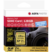 AgfaPhoto SDXC 128GB Class 10 UHS-II V90