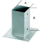 E-NORMpro Aufschraubhülse tzn 71 vierkant