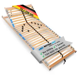 MaDeRa 7-Zonen-Lattenrost – 3 verschiedene Ausführungen, zur Selbstmontage, TÜV SÜD GS geprüft