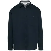 s.Oliver Regular Fit: Strukturiertes Baumwollhemd mit Brusttasche