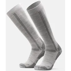 KNIEHOHE MERINO WANDERSOCKEN - 1-Pack - Grau - 39-42