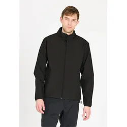 Softshelljacke WHISTLER "Lango", Herren, Gr. L, schwarz, 90% Polyester, 10% Elasthan, unifarben, sportlich, Jacken, Mit wind- und wasserabweisenden Eigenschaften