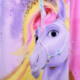 Herding Unicorn Academy Handtuch 75 x 150 cm mehrfarbig