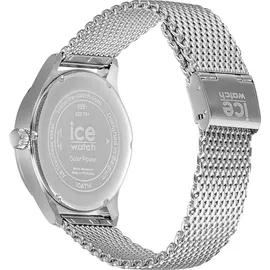 ICE-Watch Ice Steel Silver Dark Blue Milanese - Montre Argent Pour Homme Avec Bracelet en Acier inoxydable - 024748 (Medium)