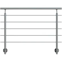 DOLLE Geländer-Set PS 011 150 cm Aluminium