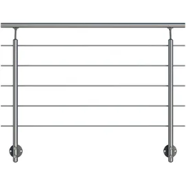 DOLLE Geländer-Set PS 011 150 cm Aluminium