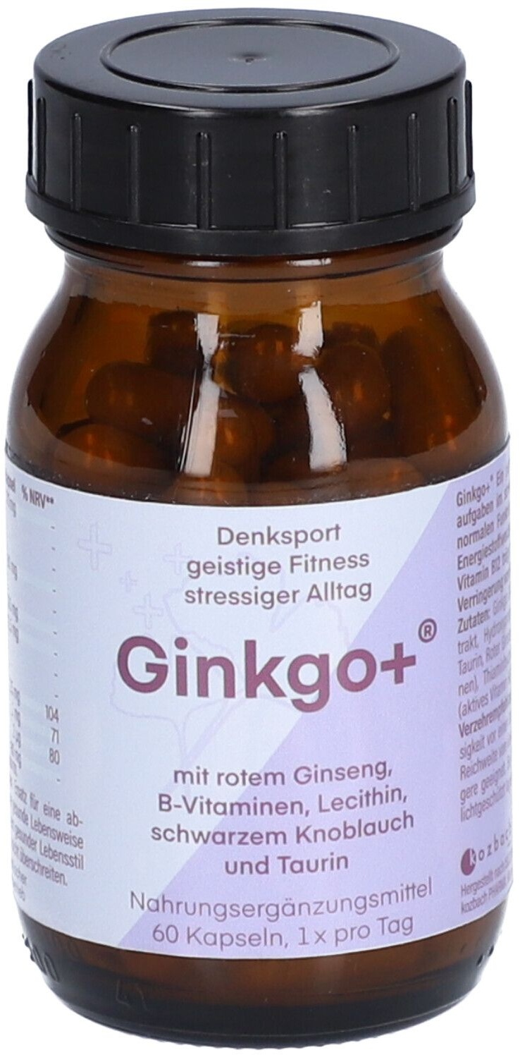 GiNKGO+ Kapseln 60 St 60 St Kapseln