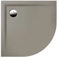 Hoesch Muna 80x80x3cm, schiefergr, Soliq., AR