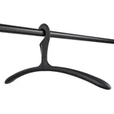 Spinder Kleiderbügel SPINDER DESIGN "Arx", schwarz, B:45,5cm H:21cm T:4cm, Kunststoff, Kleiderbügel, Kleiderbügel, Breite 45,5 cm