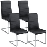 Juskys Freischwinger Vegas 4er Set
