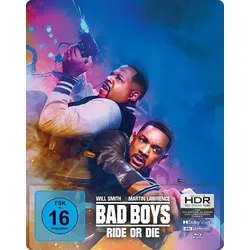 Bad Boys: Ride or Die (Steelbook, 4K-UHD+Blu-ray)