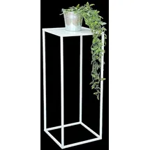 DanDiBo Ambiente Blumenhocker 70 x 70 cm Weiß