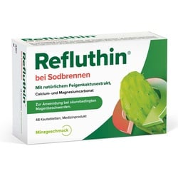 Refluthin bei Sodbrennen Kautabletten Minze 48 St