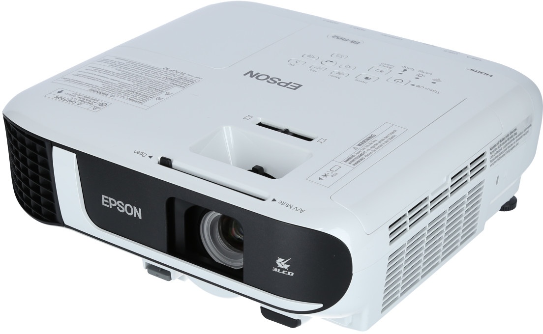 Epson EB-FH52 - Full HD Beamer mit integriertem WLAN und 12.000 Stunden Lampenlebenszeit