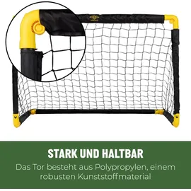 Umbro Fußballtor Schwarz/Gelb 90 x 59 x 61 cm
