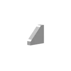 GGK 6876 GGK Endstück 3-seitig MBRS 80x80/45, Stahl, verzinkt MBRS 80x80/45 PULT/S-ES MBRS80x8045PULTSES