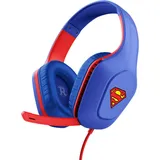 Trust GXT 415SM Zirox Kopfhörer Kabelgebunden Kopfband Gaming Blau, Rot - Blau/Rot