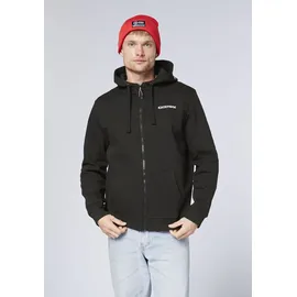 Chiemsee Kapuzensweatjacke Herren Schwarz M