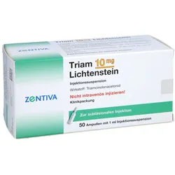 TRIAM 10 Lichtenstein Kristallsuspension Ampullen 50X1 ml