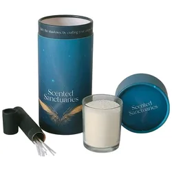 Duftkerzen-Set Coconut Agarwood Kerzensand Kerzenwachs Granulat mit Dochten