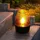GLOBO Solarleuchte Edelstahl 6x9 cm 4er Set grau
