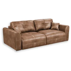 ed exciting design ED Lifestyle Dolan Lux 3D Schlafsofa Holzwerkstoff/Nosag und Bonell - Ausziehbares Sofa mit Schlaffunktion - 245 x 85 x 115 cm (B/H/T)