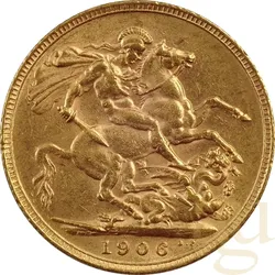 1 Pfund Goldmünze Sovereign verschiedene