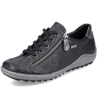 REMONTE Damen R1402 Sneaker, schwarz, 39 EU